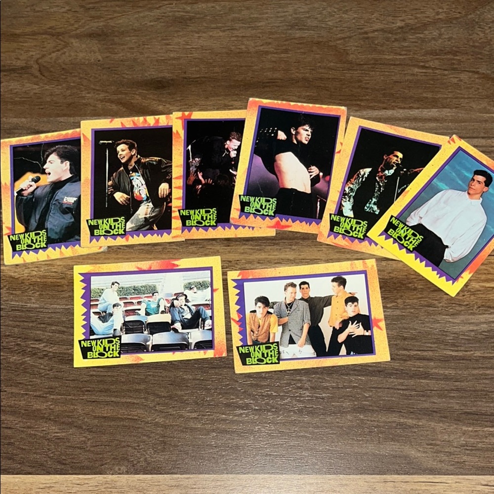 NKOTB New Kids on the Block Vintage Collector Trading Cards